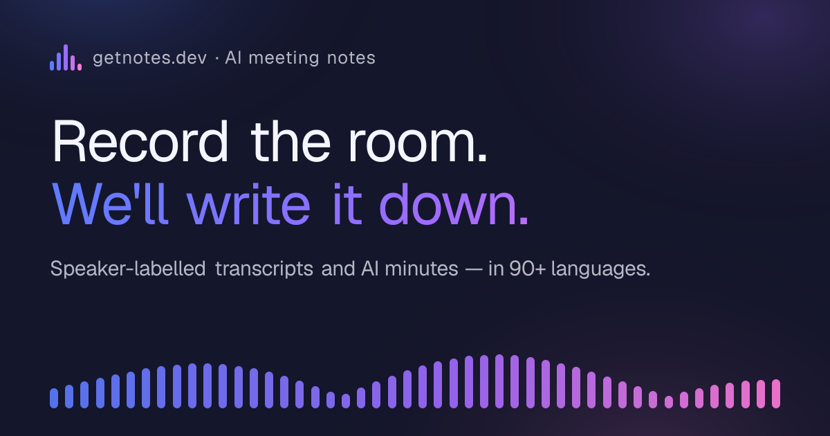 GetNotes  — 官网预览图